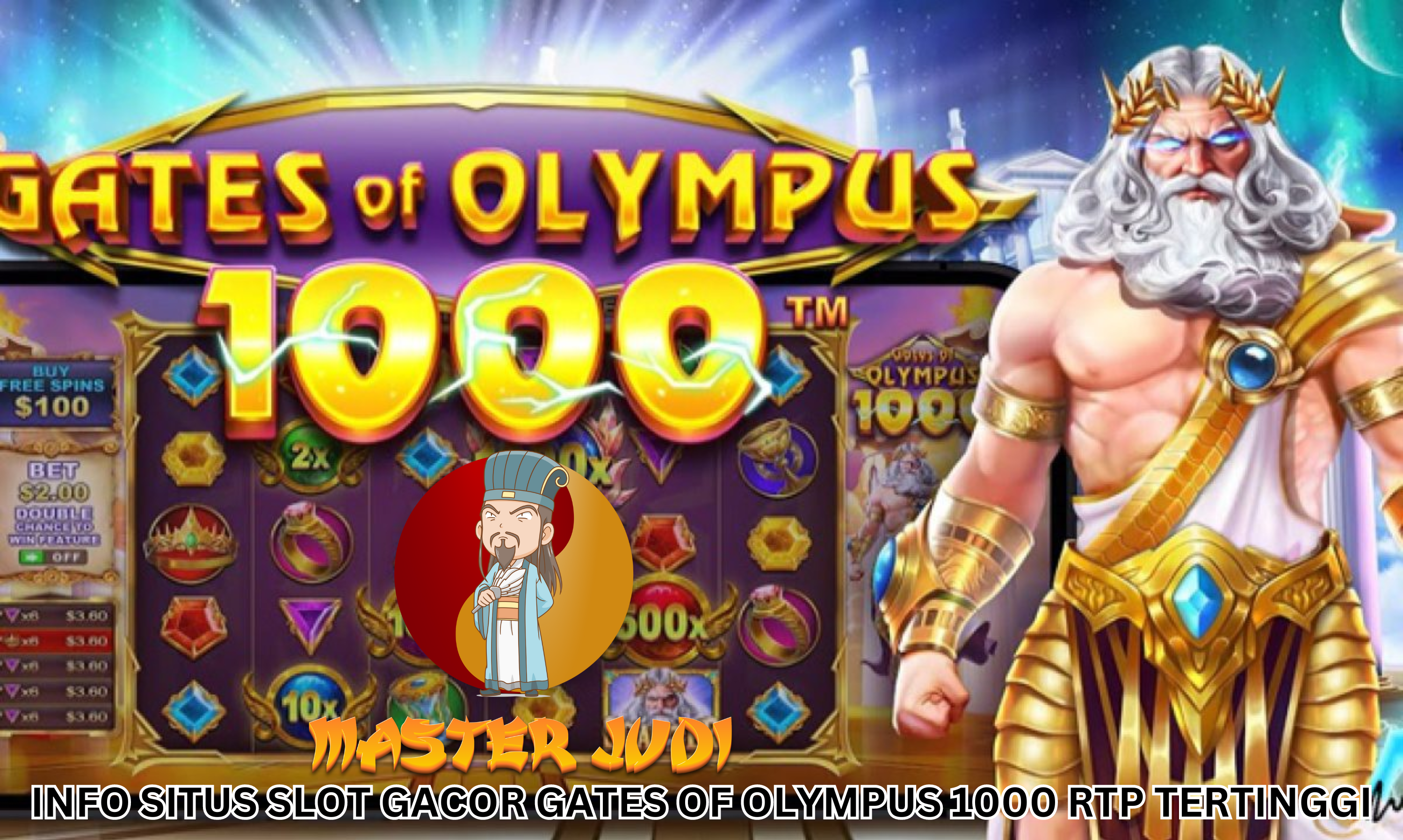 Situs Slot Gacor: Info Gates of Olympus 1000 RTP Tertinggi